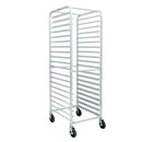 Omca 13506 Aluminum Pan Rack with Curved Top - 20 Slides