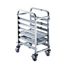 Sigma 6-Tier Stainless Steel Sheet Pan Rack, Steam Table Pan, GN pan, Hotel pan, Plastic Food Pan Rack