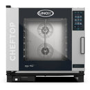 Unox XAVC-06FS Series Electric/Natural Gas Digital Controls Countertop Combi Oven - Fits 6 Full Size Sheet Pans or 12 Full Size Steam Table Pans
