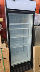 Used Commercial Single Door 28" Wide Display Refrigerator