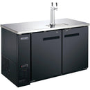 Nordic Air KGR-28-59 Double Door 59" Wide Keg Beer Cooler/Dispensing Refrigerator