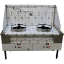 Cambo CAM-2 Natural Gas/Propane Double Burner Wok Range