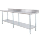 Economy Stainless Steel Work Table - Various Sizes