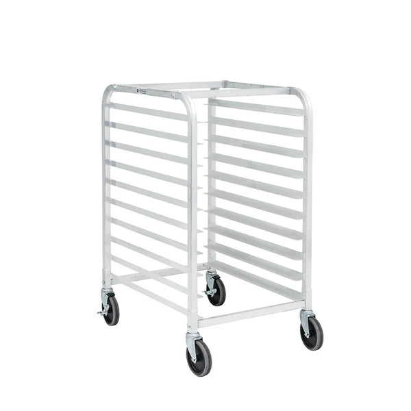 Omcan Aluminum Pan Rack with Curved Top - 10 Slides