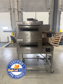 2021 Lincoln 1130 Double Deck Electric Ventless Conveyor Pizza Oven- 220v/1 phase