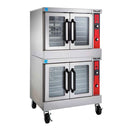 Vulcan VC44GD Natural Gas/Propane Full Size Double Deck Convection Oven