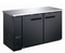 WindChill WC-UBB24-48G 49" Double Glass Door Back Bar Cooler - Swing & Sliding Door Options