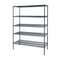 Atosa Slate Gray Epoxy Wire Shelf Kits (86" High, 5 Shelves) - Various Sizes