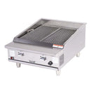 Vulcan VTEC25 25" Infrared Natural Gas/Propane Charbroiler -44,000 BTU
