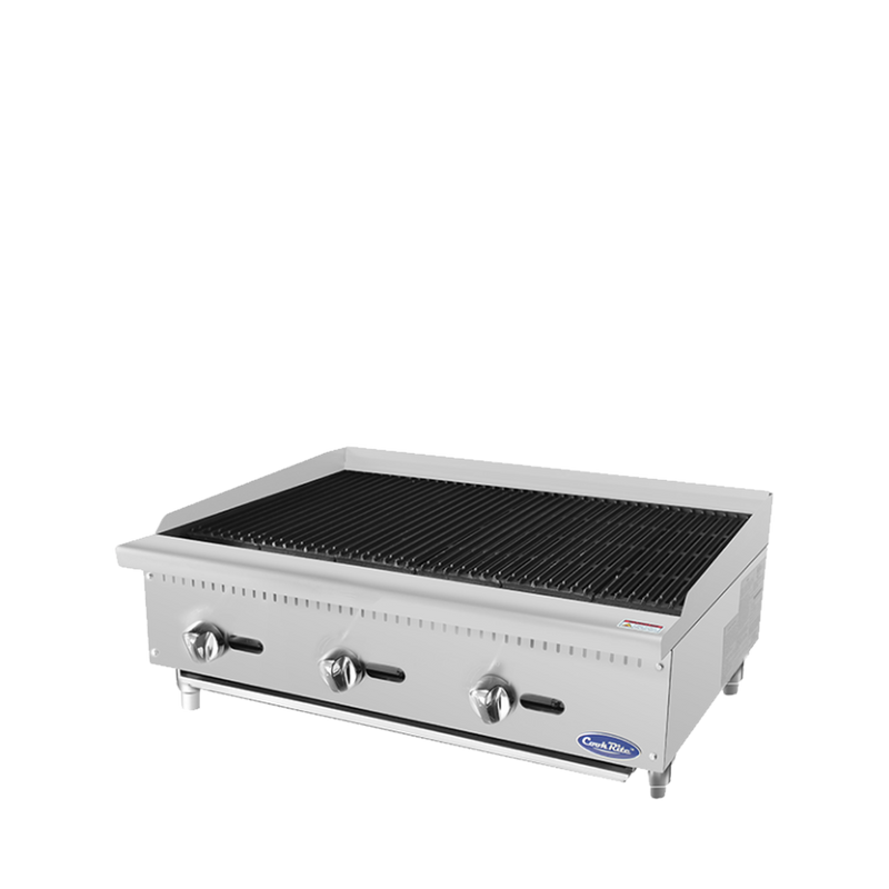 Atosa ATRC-36 36" Heavy-Duty Natural Gas/Propane Countertop Radiant Charbroiler