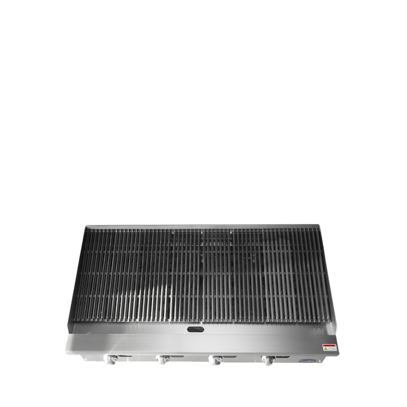 Atosa ATRC-48 48" Heavy-Duty Natural Gas/Propane Countertop Radiant Charbroiler