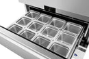 Atosa AUR36D2 36" Solid 2-Drawer Undercounter Refrigerated Work Table