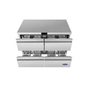 Atosa AUR48D4 48" Solid 4-Drawer Undercounter Refrigerated Work Table