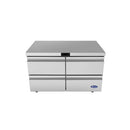 Atosa AUR48D4 48" Solid 4-Drawer Undercounter Refrigerated Work Table