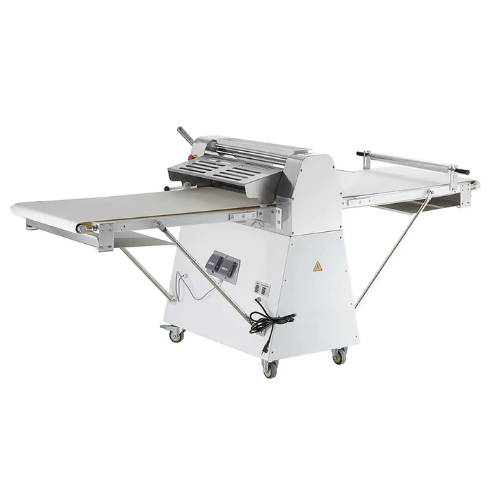 Alpha AFCS-20 Floor Model Reversible Conveyor Dough Sheeter - 20"W x 85"L