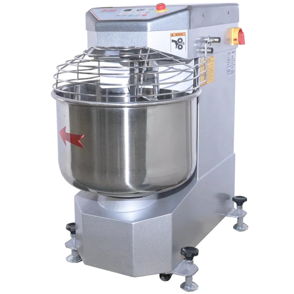 Alpha AVS-40 Commercial 40Qt Capacity Ten Speed Spiral Mixer- 208V Single Phase