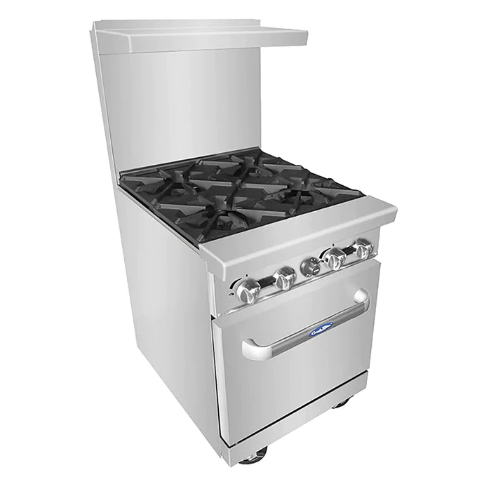 Atosa AGR-4B Natural Gas/Propane 4 Burner Stove Top Cooking Range