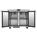 Atosa AUF36SD 36" Double Door Undercounter Freezer Work Table