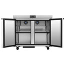 Atosa AUR36SD 36" Double Soild Door Undercounter Refrigerated Work Table