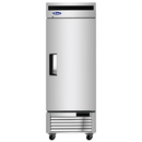 Atosa Single Solid Door 27" Wide Stainless Steel Refrigerator