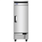 Atosa Single Solid Door 27" Wide Stainless Steel Refrigerator