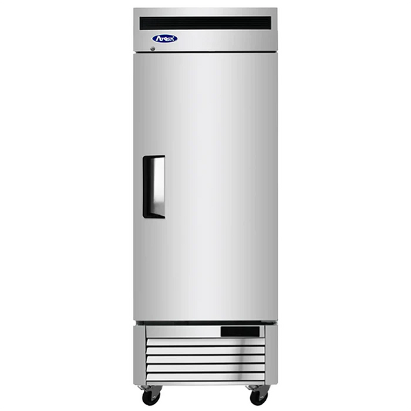 Atosa Single Solid Door 27" Wide Stainless Steel Freezer