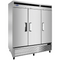 Atosa MBF8508GR Bottom Mount  82" Wide Triple Solid Door Stainless Steel Refrigerator