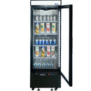 Atosa MCF8726GR Single Door 24" Wide Glass Display Refrigerator