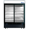 Atosa Double Sliding Door 54" Wide Display Refrigerator