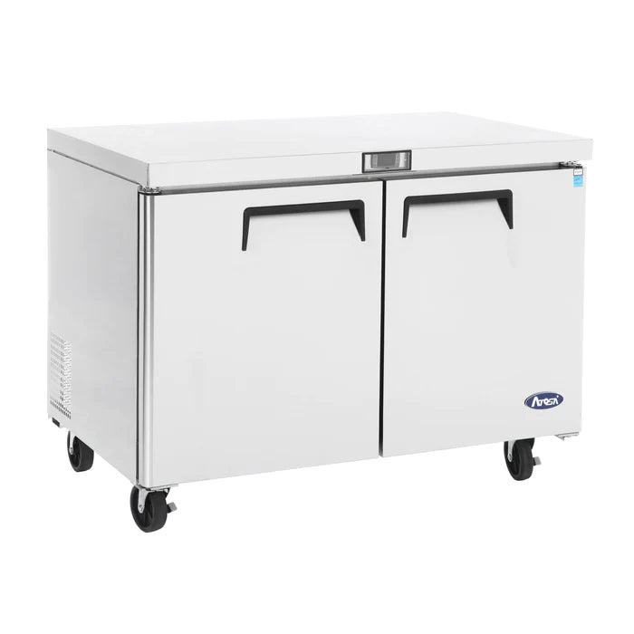 Atosa MGF36RGR Double Door 36" Undercounter Refrigerated Work Table