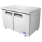Atosa MGF8402GR Double Door 48" Undercounter Refrigerated Work Table