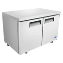 Atosa MGF8403GR Double Door 60" Undercounter Refrigerated Work Table