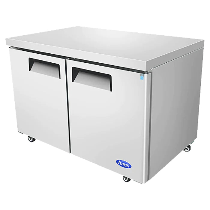 Atosa MGF8403GR Double Door 60" Undercounter Refrigerated Work Table