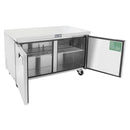 Atosa Double Door 60" Undercounter Freezer Work Table