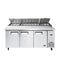Atosa Triple Door 93" Refrigerated Pizza Prep Table