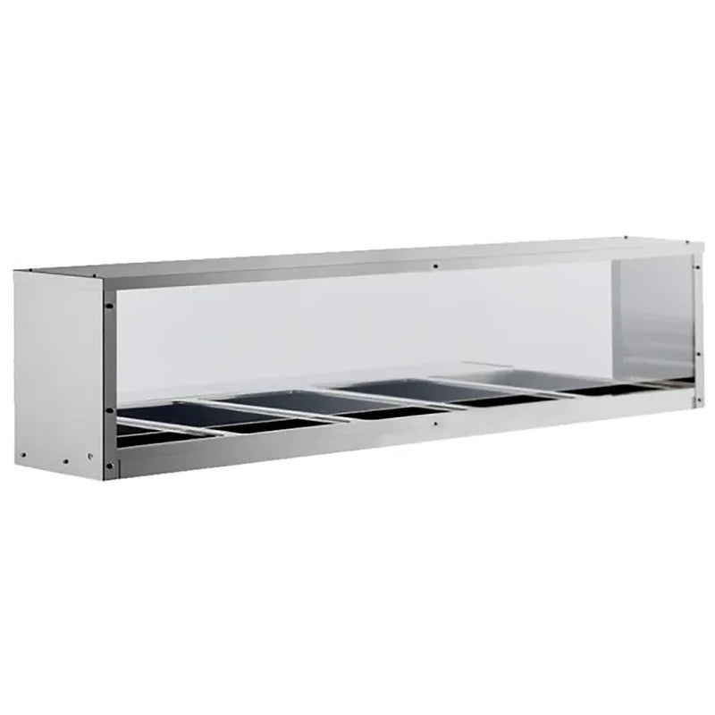 Atosa MROS Series Overshelf/Sneeze Guard for CSTEA Series Well Steam Table - Various Sizes