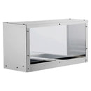 Atosa MROS Series Overshelf/Sneeze Guard for CSTEA Series Well Steam Table - Various Sizes