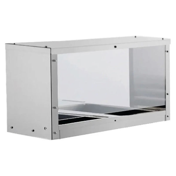 Atosa MROS Series Overshelf/Sneeze Guard for CSTEA Series Well Steam Table - Various Sizes