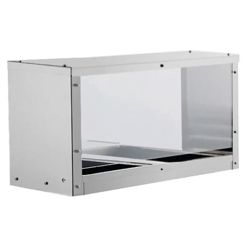Atosa MROS Series Overshelf/Sneeze Guard for CSTEA Series Well Steam Table - Various Sizes
