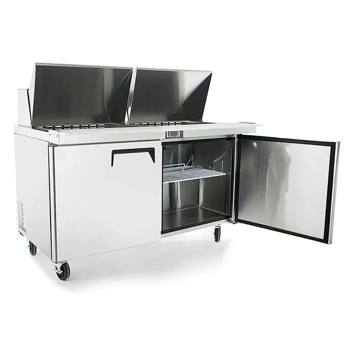Atosa Double Door 60" Refrigerated Sandwich Prep Table