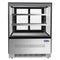 Atosa Square Glass 2 Tier 36" Refrigerated Pastry Display Case