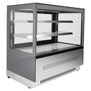 Atosa RDCS-48 Square Glass 2 Tier 48" Refrigerated Pastry Display Case
