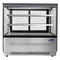 Atosa Square Glass 2 Tier 48" Refrigerated Pastry Display Case