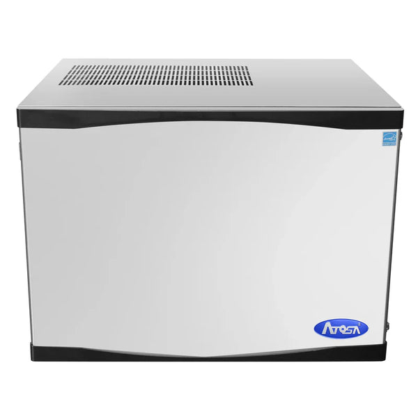Atosa YR450S-AP-161 22" Wide Slim Modular Ice Machine, Cube Shaped Ice - 460LB/24HRS (BIN SOLD SEPARATELY)