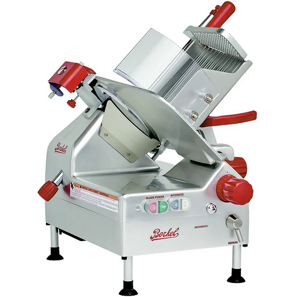 Berkel B12A 12” Blade Manual/Automatic Aluminum Meat Slicer -1/2 HP, Belt Drive