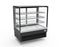 North Air NA-DSF35 Square Glass 3 Tier 36" Refrigerated Pastry Display Case (FRONT OPEN GLASS)