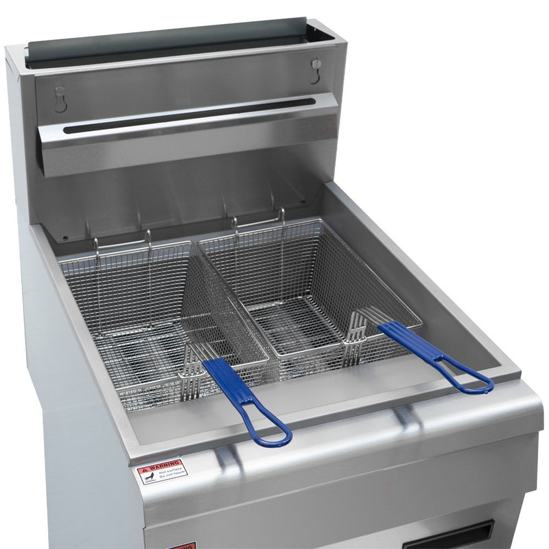 Blue Flame GF-150 Natural Gas 75lbs Fryer - 150,000 BTU
