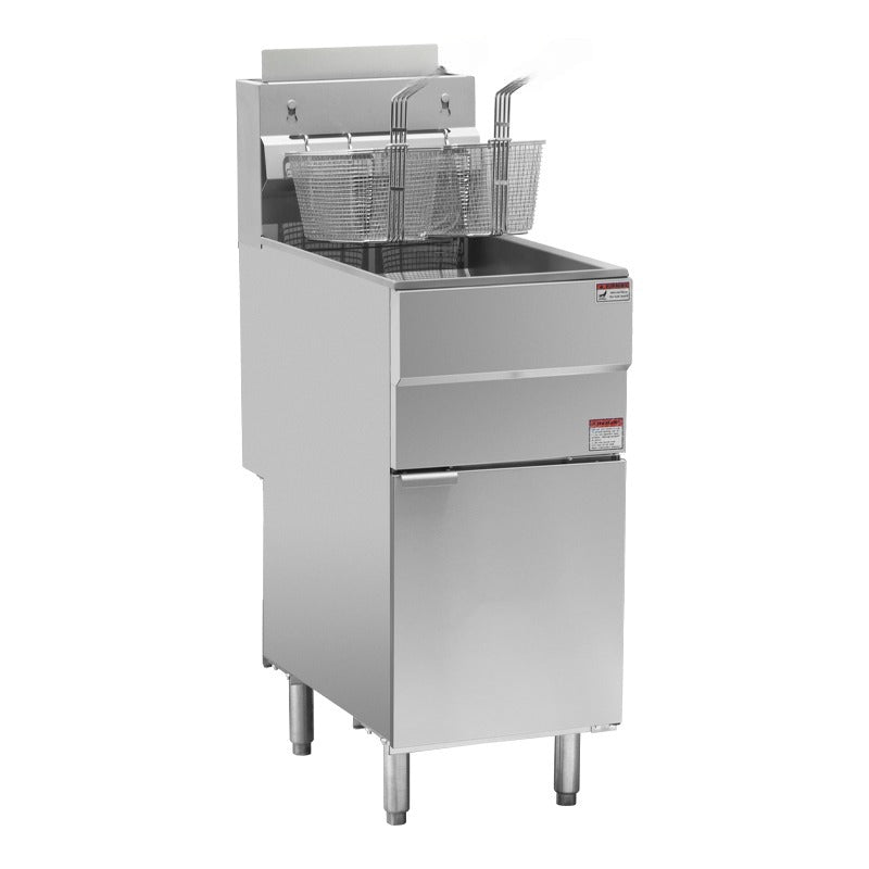 Blue Flame GF-120 Natural Gas 50lbs Fryer - 120,000 BTU