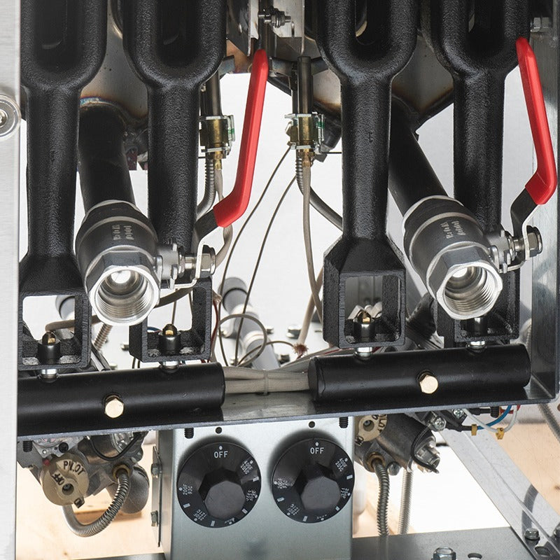 Blue Flame GF-120T 2 in 1 Fryer 120,000 BTU ( Save on Oil ) Split Fryer