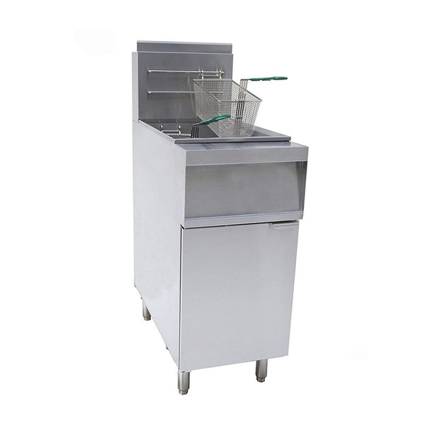 Blue Flame GF-122K 122,000 BTU Natural Gas Jet Burner Deep Fryer